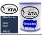 Preview: Alfa-Romeo, Navy Blue, AR343: 1L Lackdose, von ATW Autoteile West.